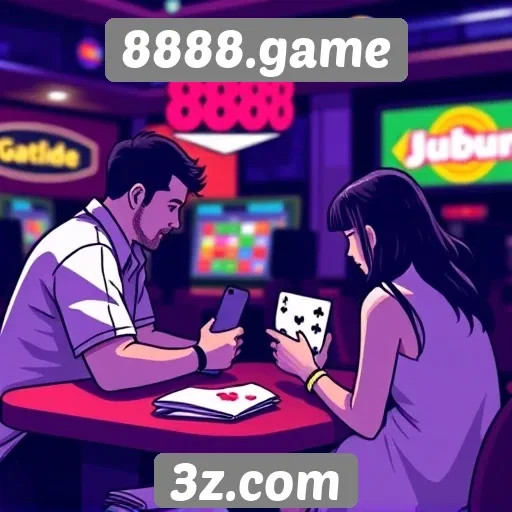 Experiência do usuário no site 8888.game