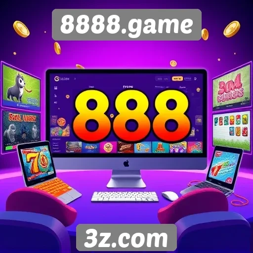 Análise da experiência do usuário em 8888.game