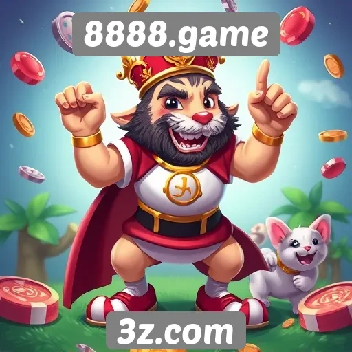 Variedade de jogos disponíveis em 8888.game